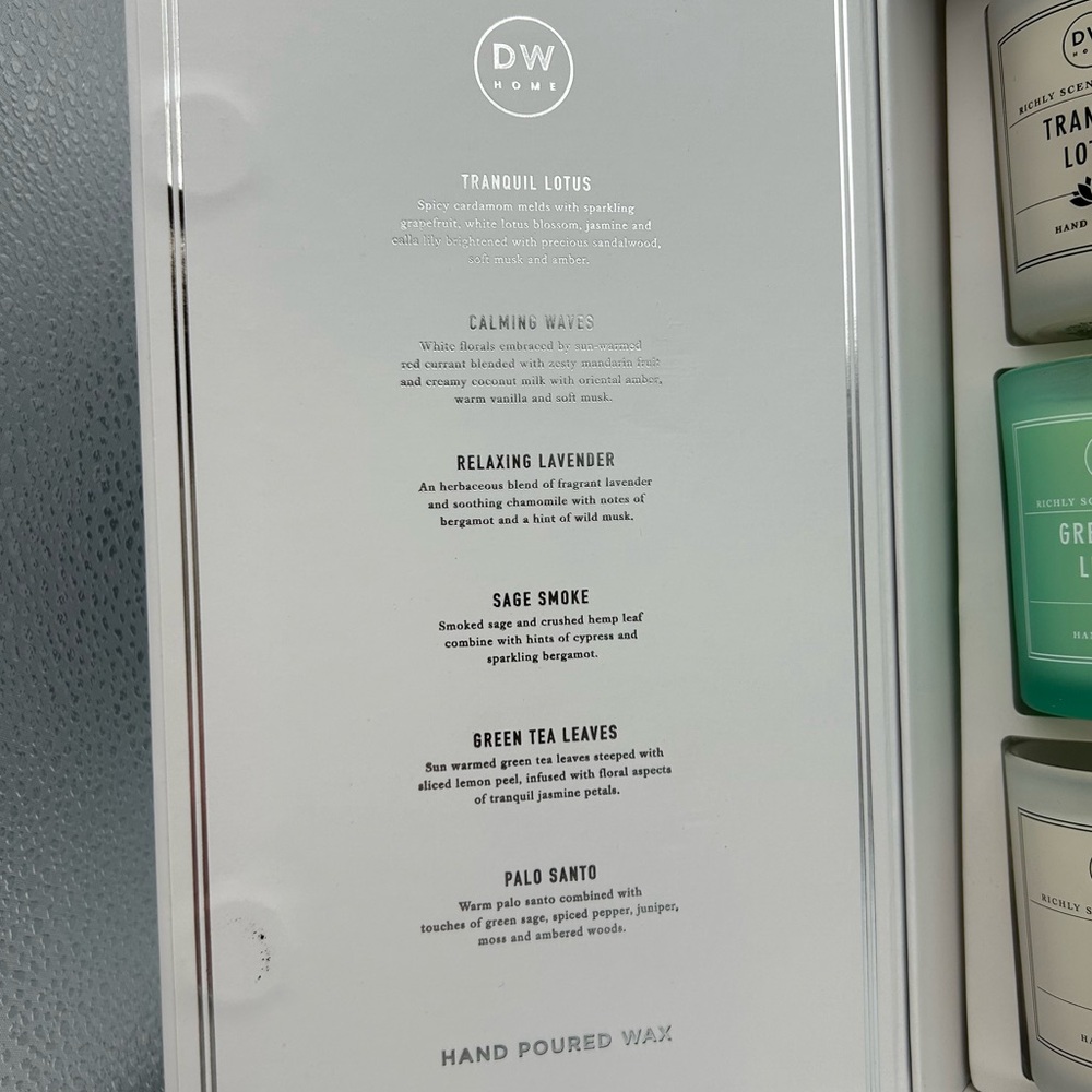 *New* DW Home Spa Day 12 Relaxing & Fragrant Scented Candles (Hand Poured Wax) - Picture 8 of 16